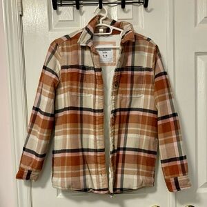 Abercrombie Kids Flannel Shirt Jacket (15/16)